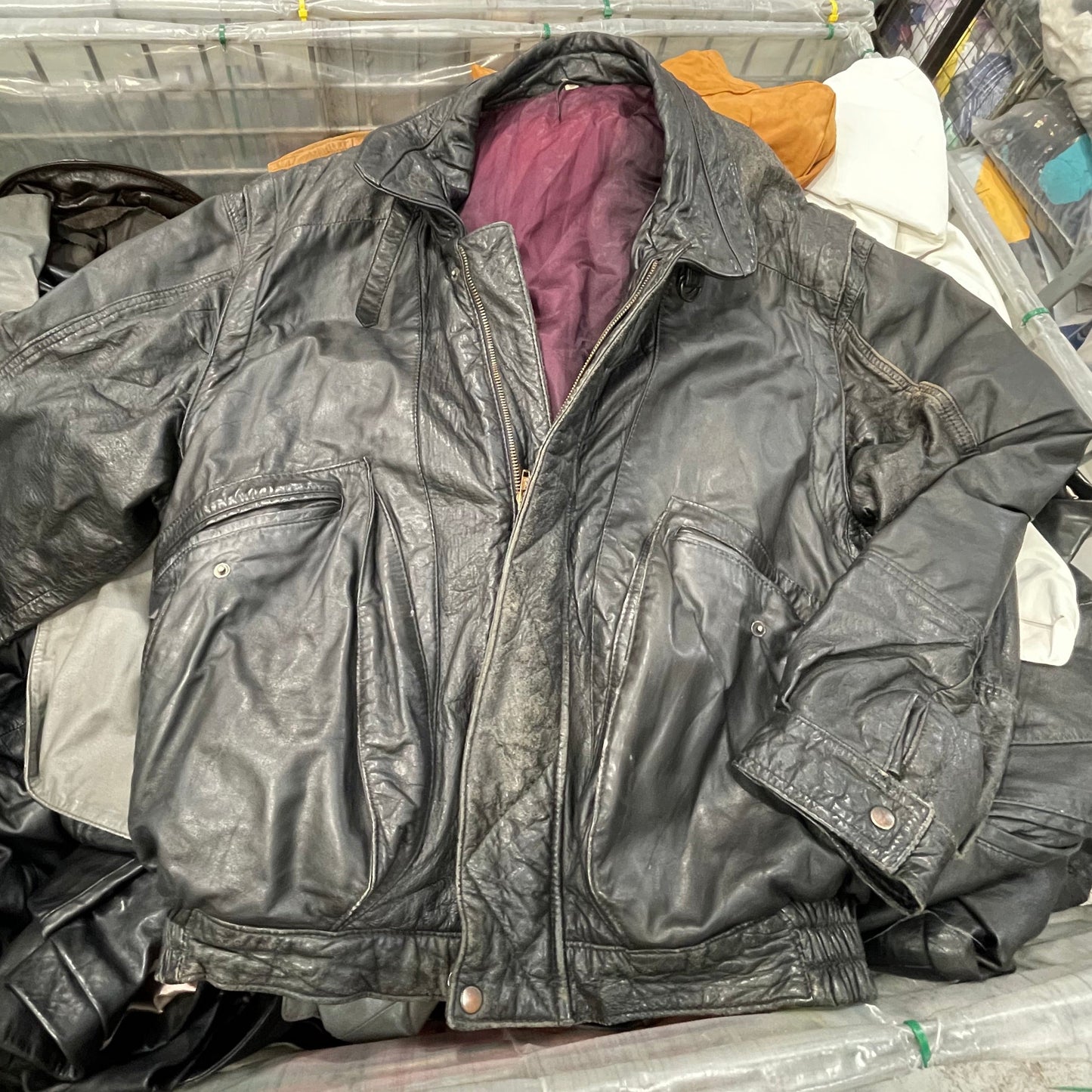 Leather & Suede Jacket (Wholesale)