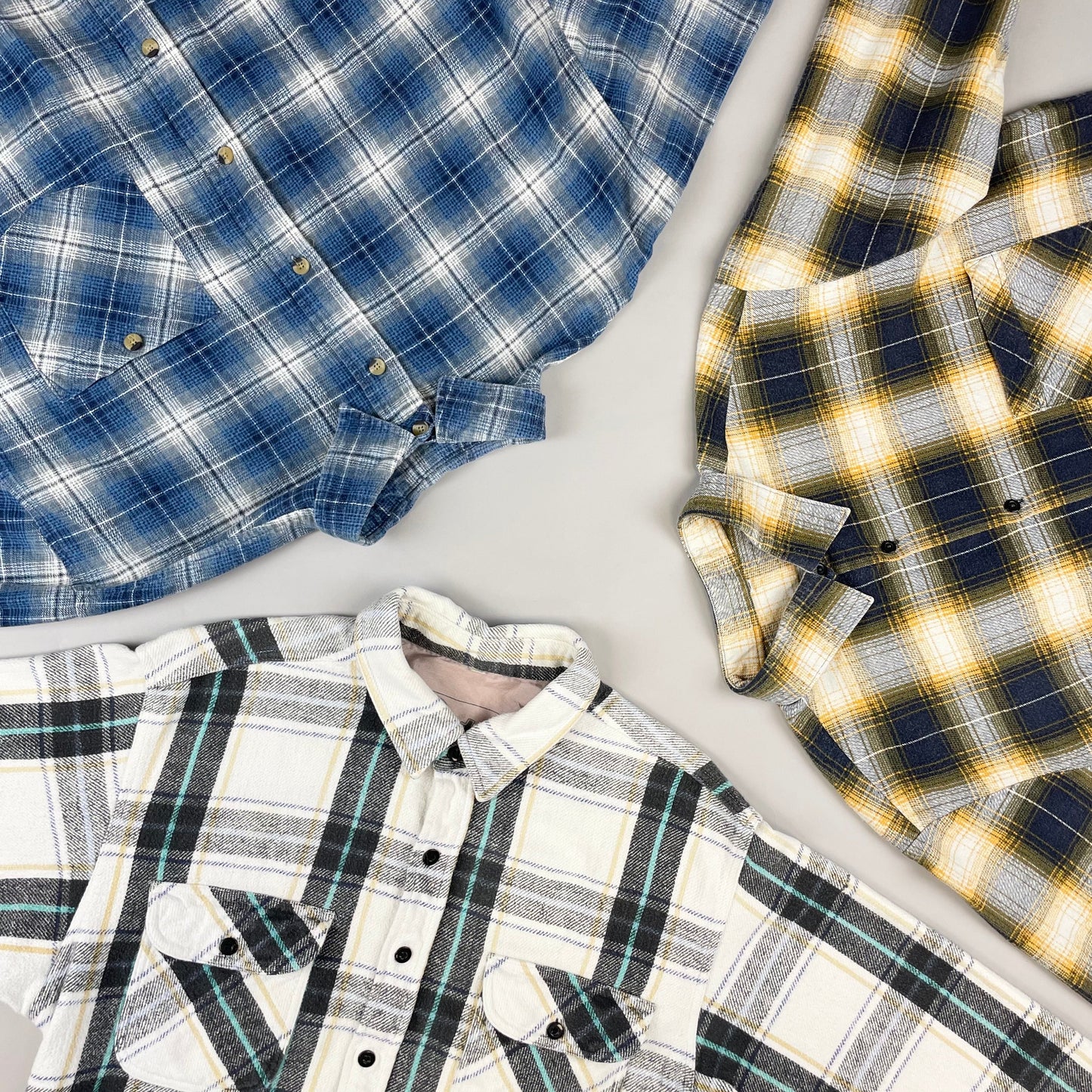 Flannel Shirts (Rework Grade Wholesale)