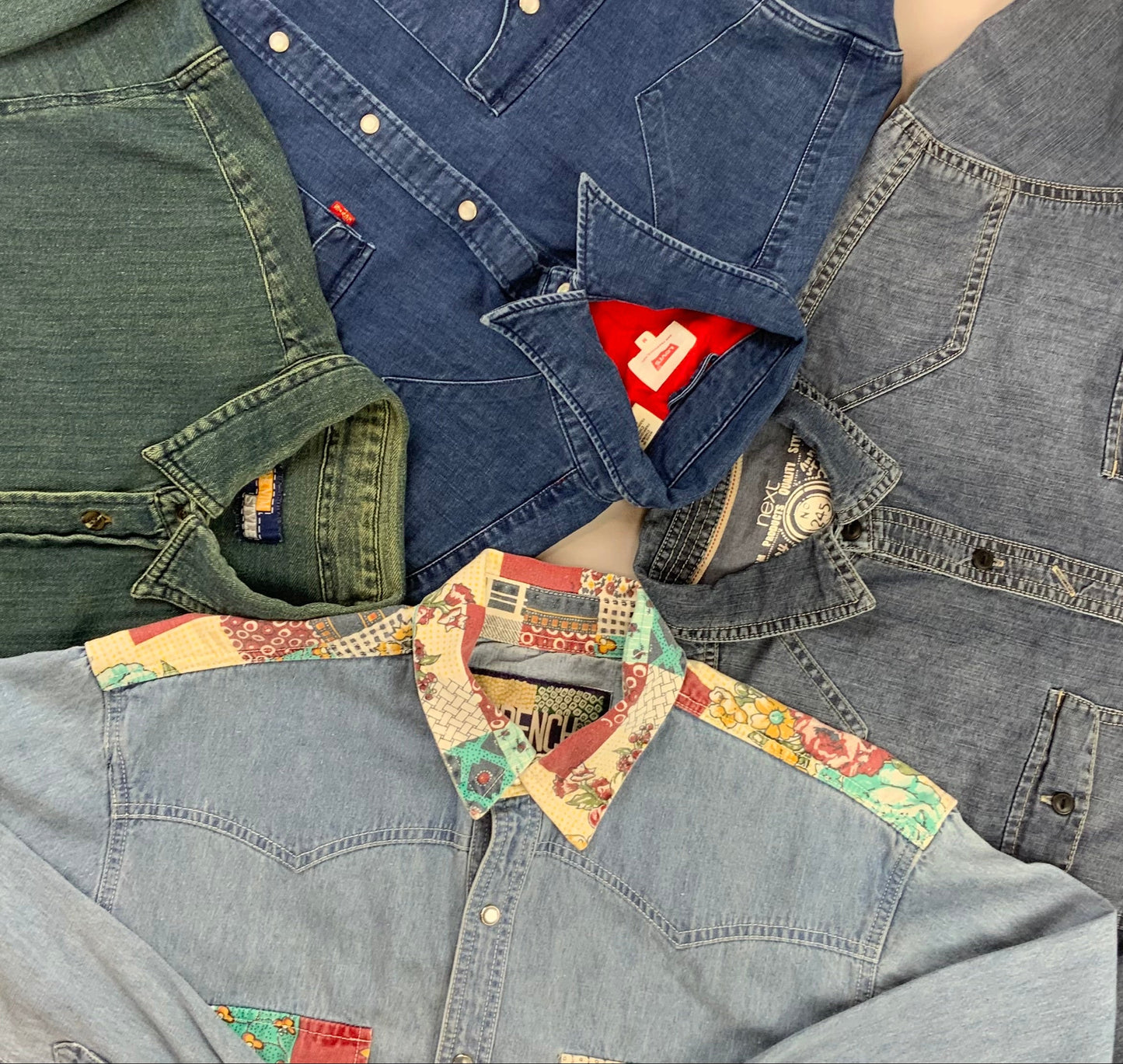 Denim Shirt (Rework Grade Wholesale)