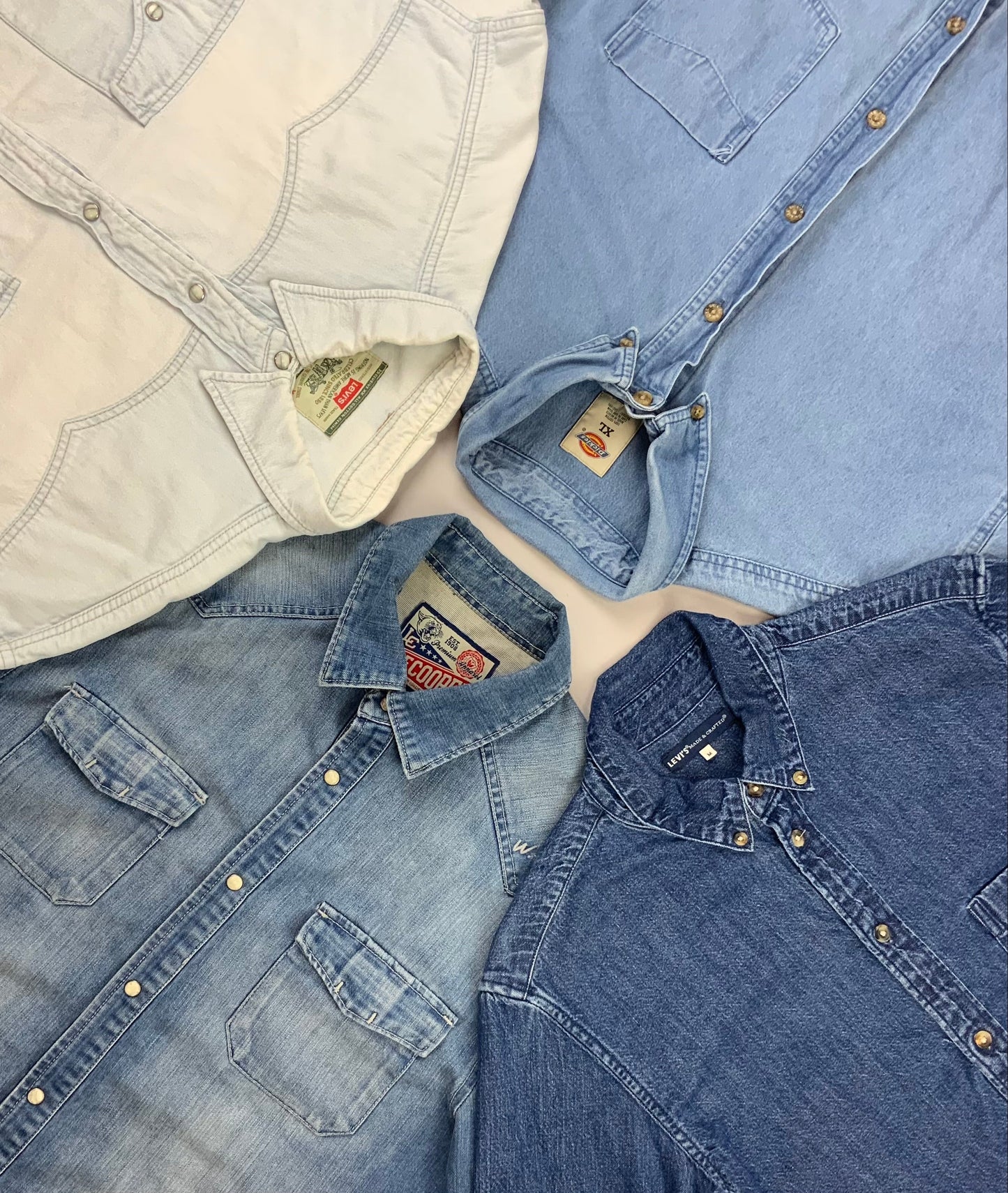 Denim Shirt (Rework Grade Wholesale)