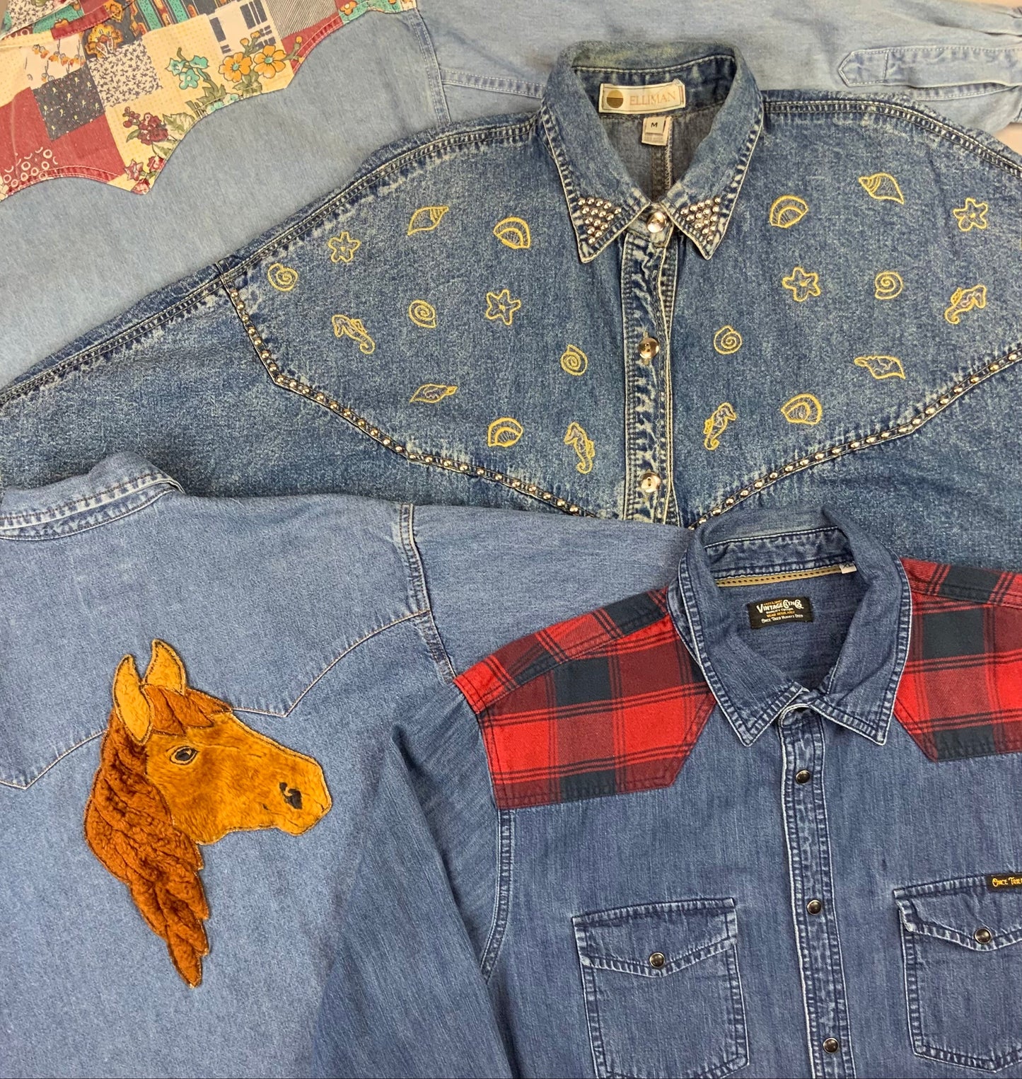 Denim Shirt (Rework Grade Wholesale)