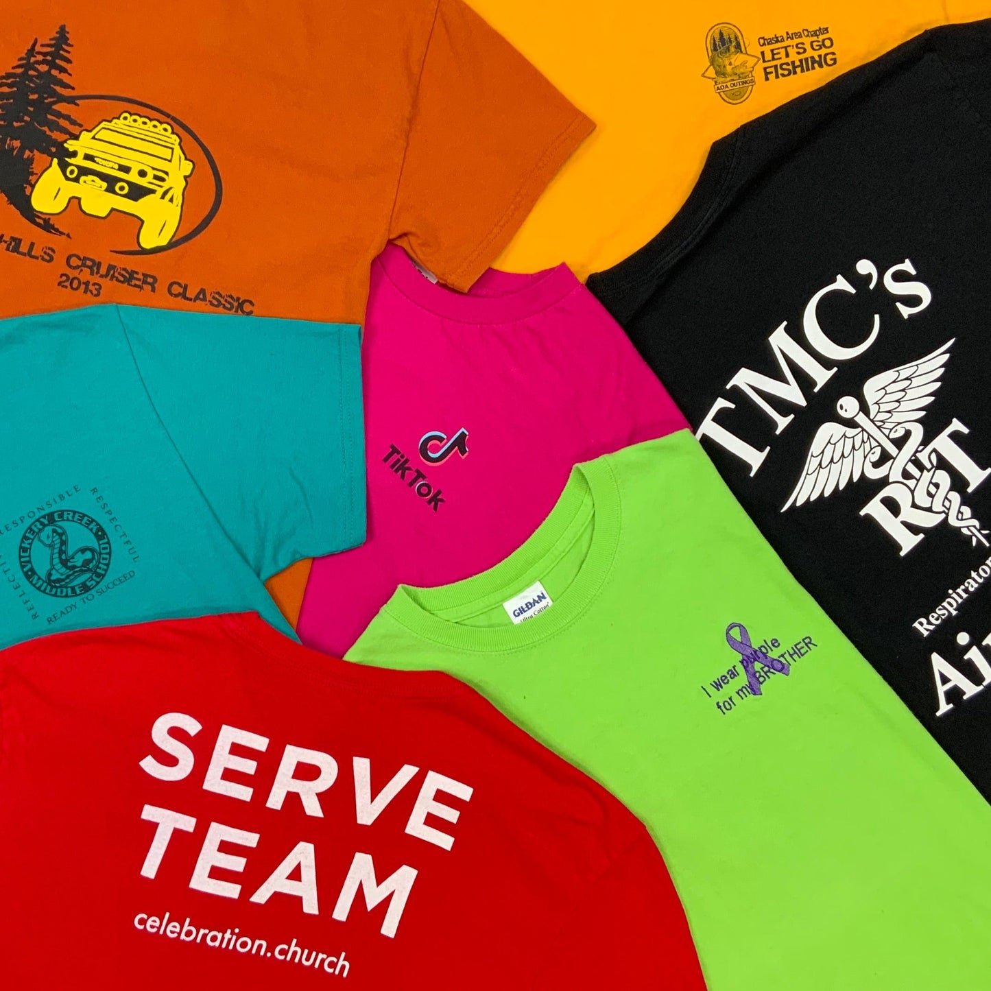 Printed T-Shirts (Wholesale)