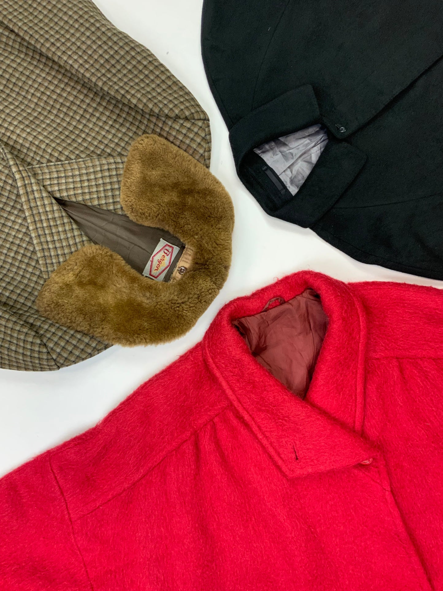Lady 90's 80's 70's Winter Coat (Wholesale)