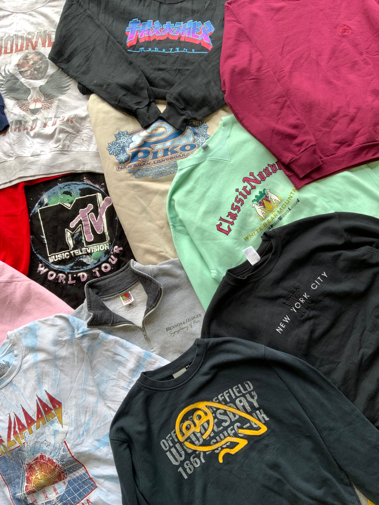 Printed Sweatshirts (Wholesale)