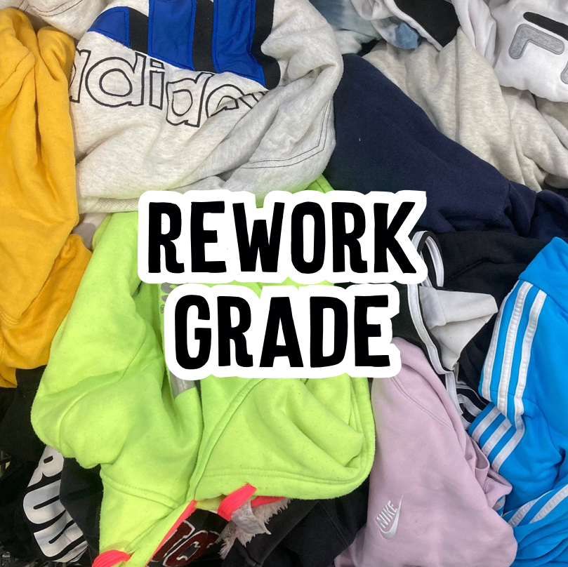 Sports & Printed Hoodies (Rework Grade Wholesale)