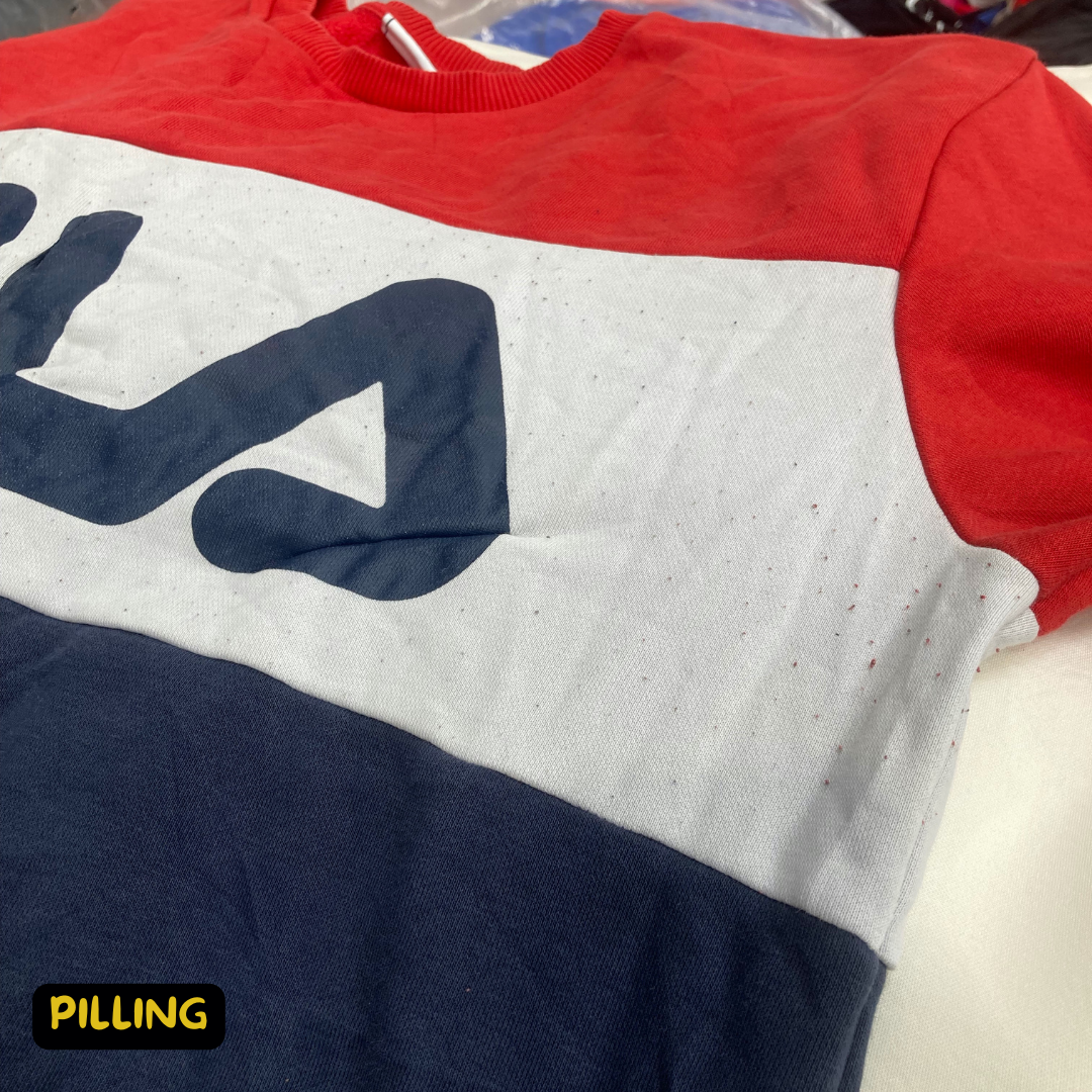 Sports & Printed Sweatshirt (Rework Grade Wholesale)
