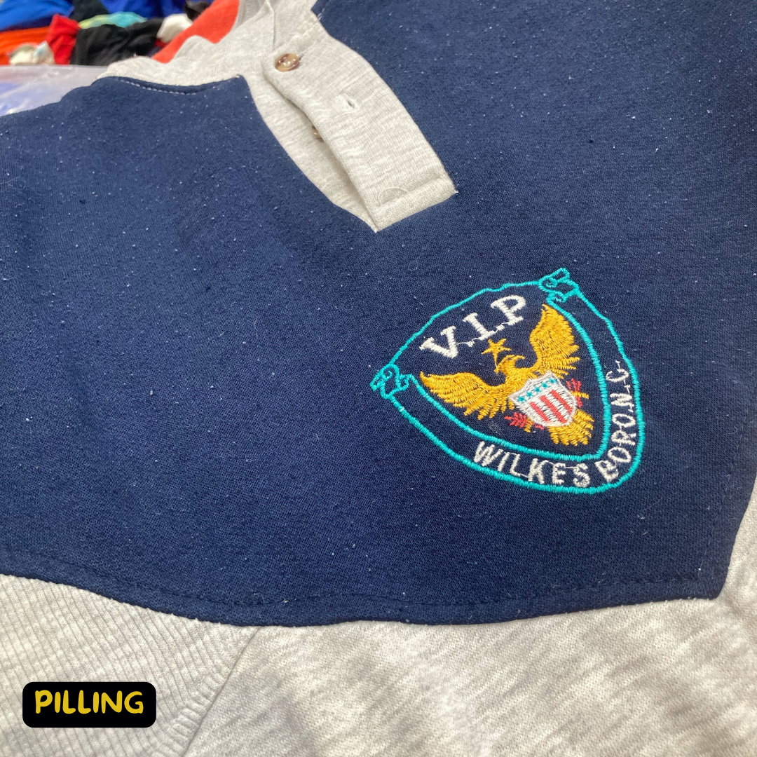 Sports & Printed Sweatshirt (Rework Grade Wholesale)