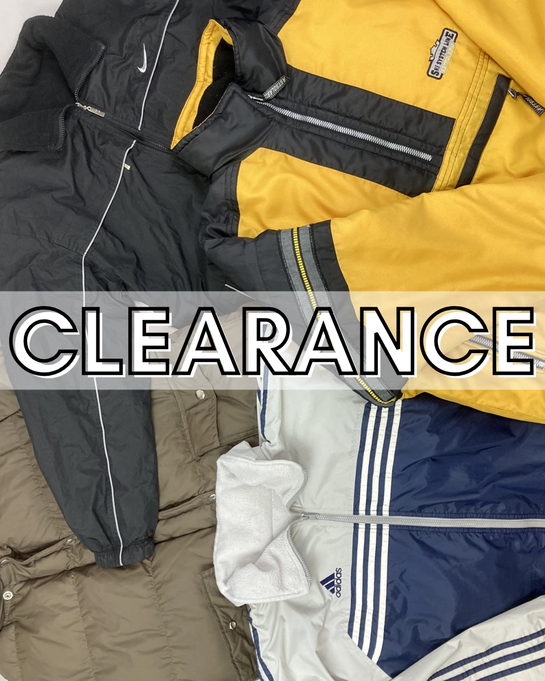 CLEARANCE Branded Outdoor Jackets (Wholesale)