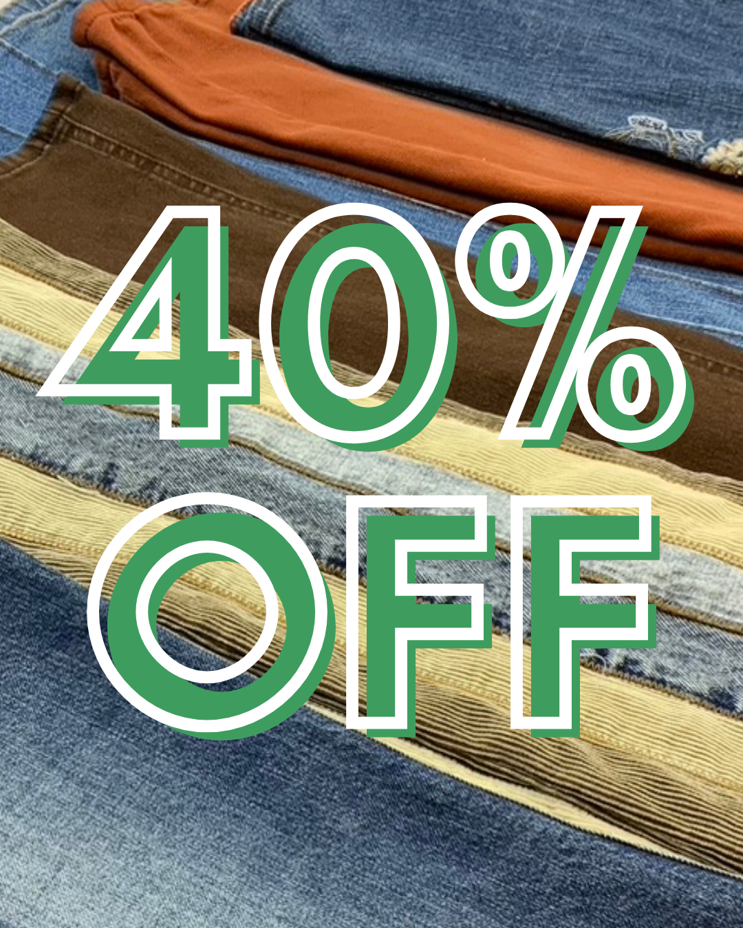Denim Flares (Wholesale)