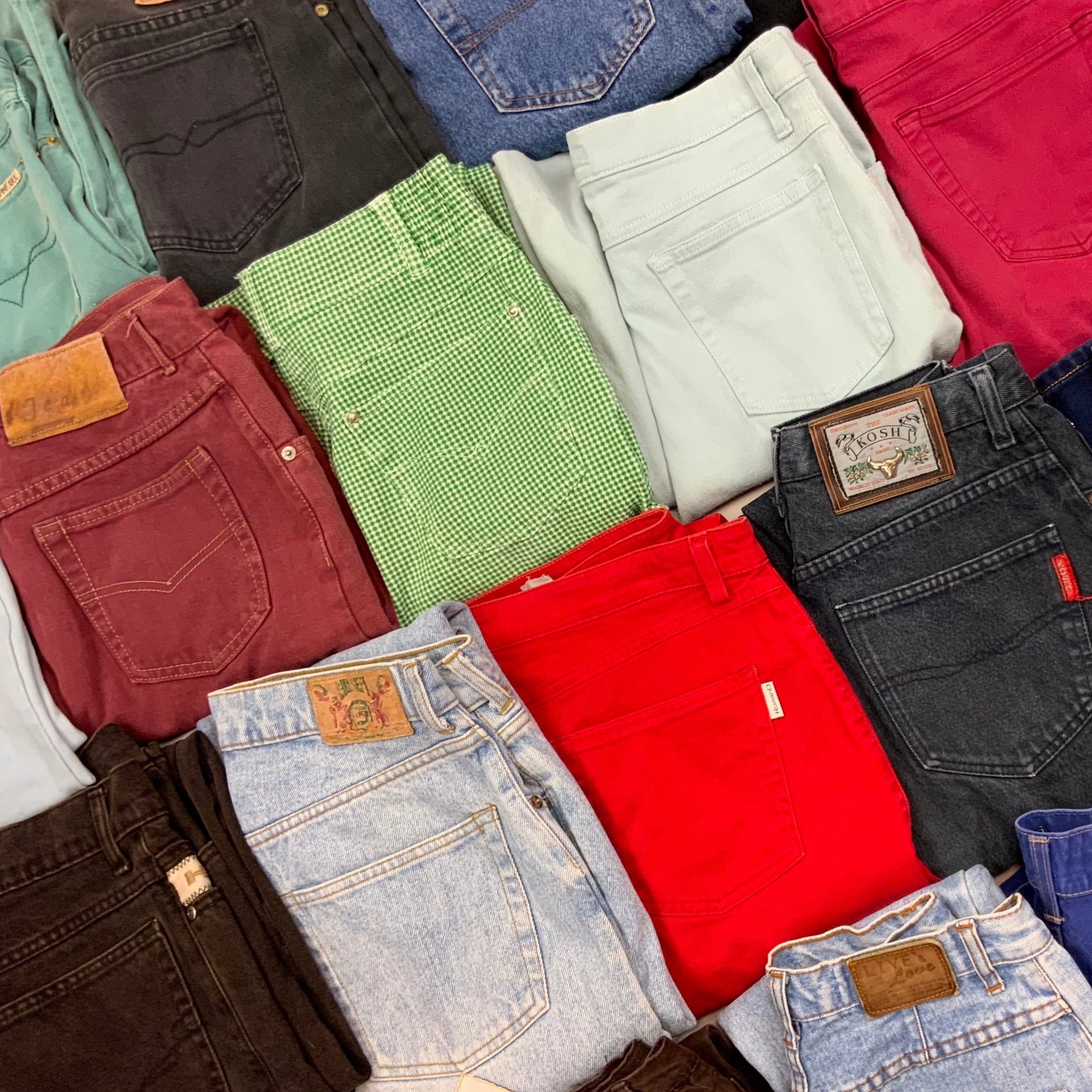 High Waisted Denim Jeans Vintage Wholesale