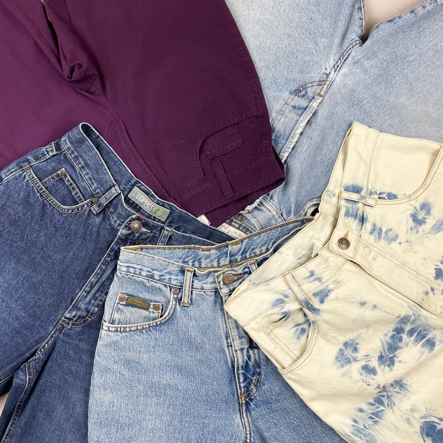 Denim High Waisted Jeans (Wholesale)