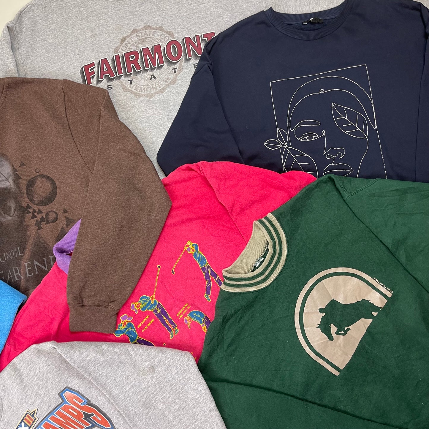 Printed Sweatshirts (Wholesale)