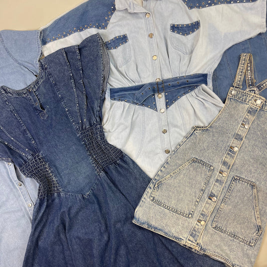 Denim Dress (Rework Grade Wholesale)