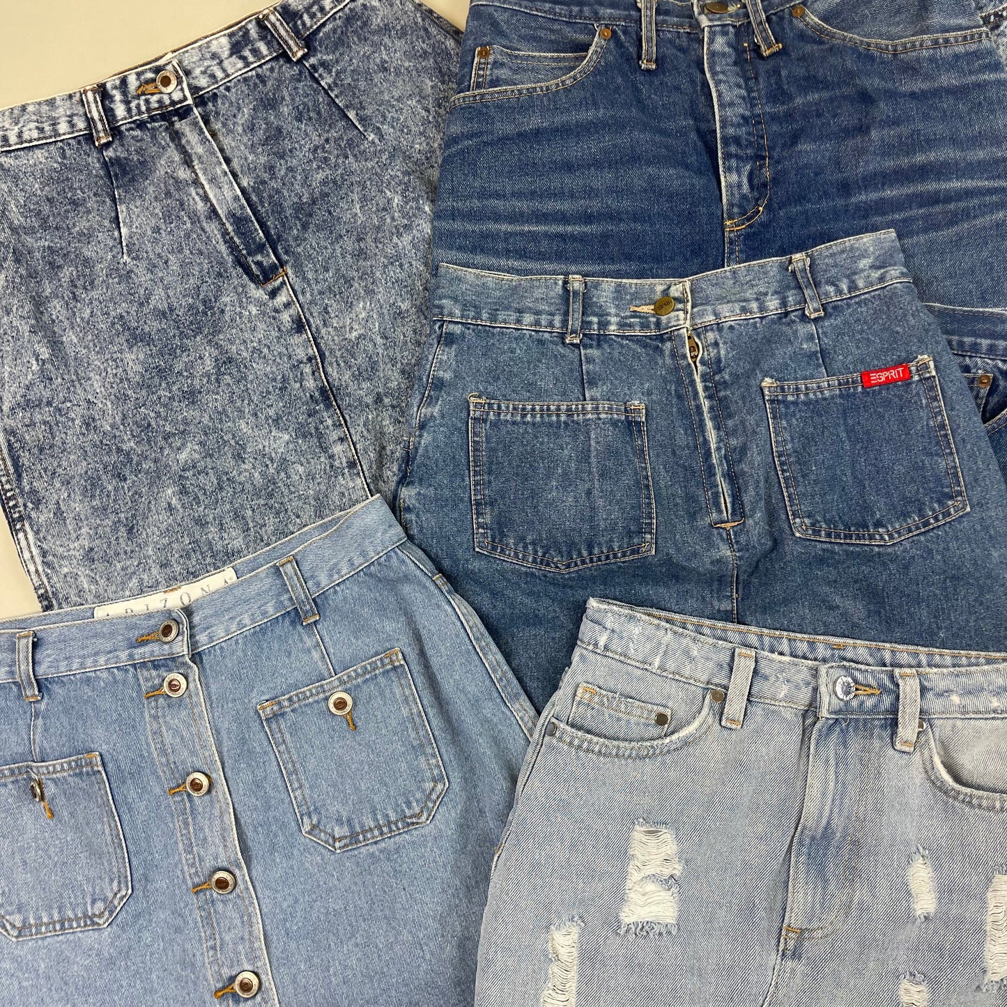 Denim Skirt (Rework Grade Wholesale)