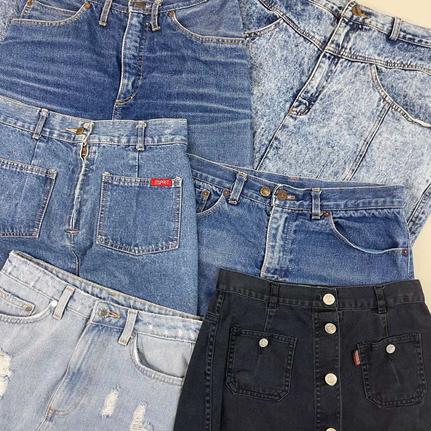 Denim Skirt (Rework Grade Wholesale)