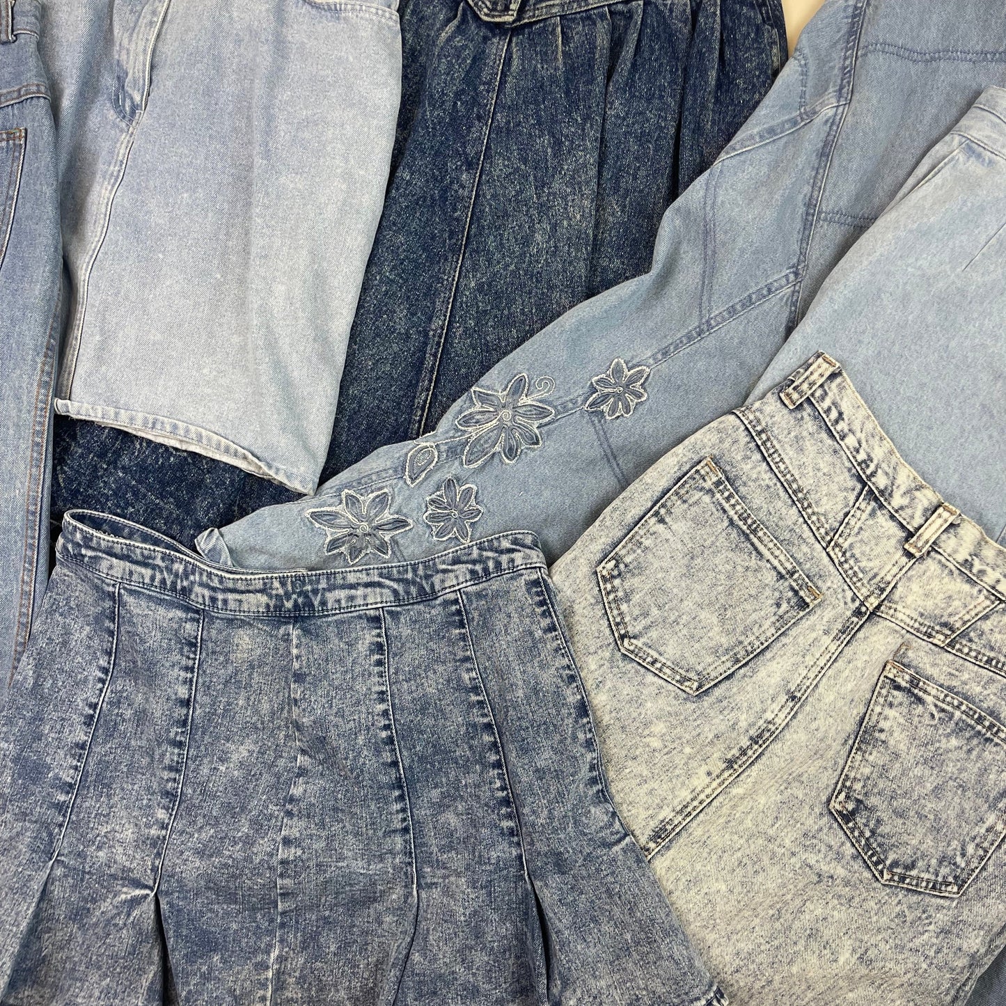 Denim Skirt (Rework Grade Wholesale)