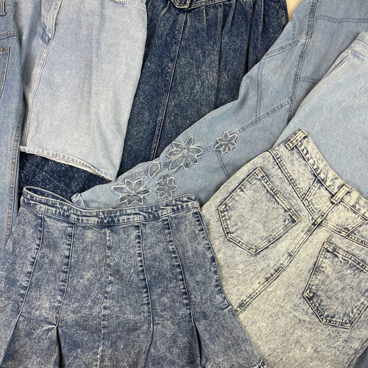 Denim Skirt (Rework Grade Wholesale)