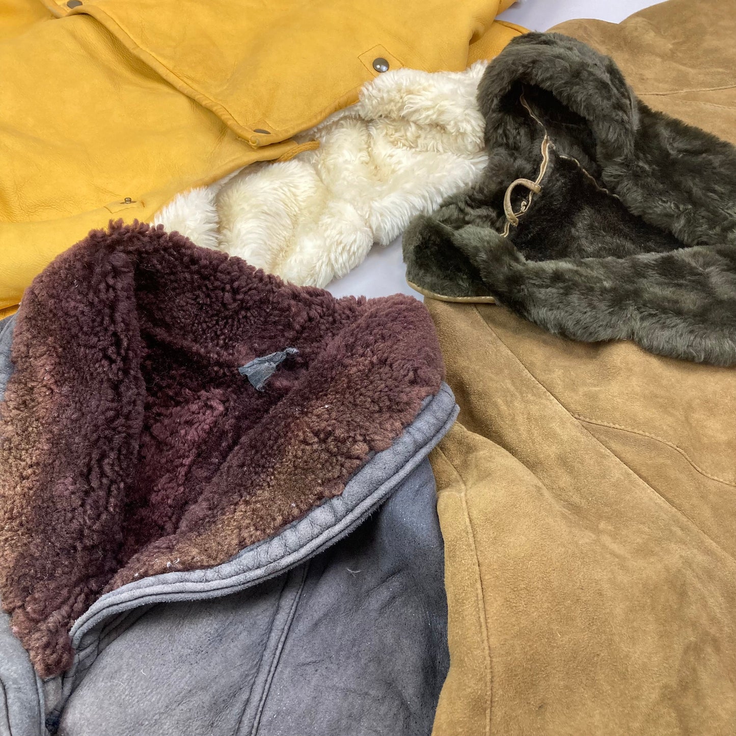 Shearling Coats & Jackets (Rework Grade Wholesale)