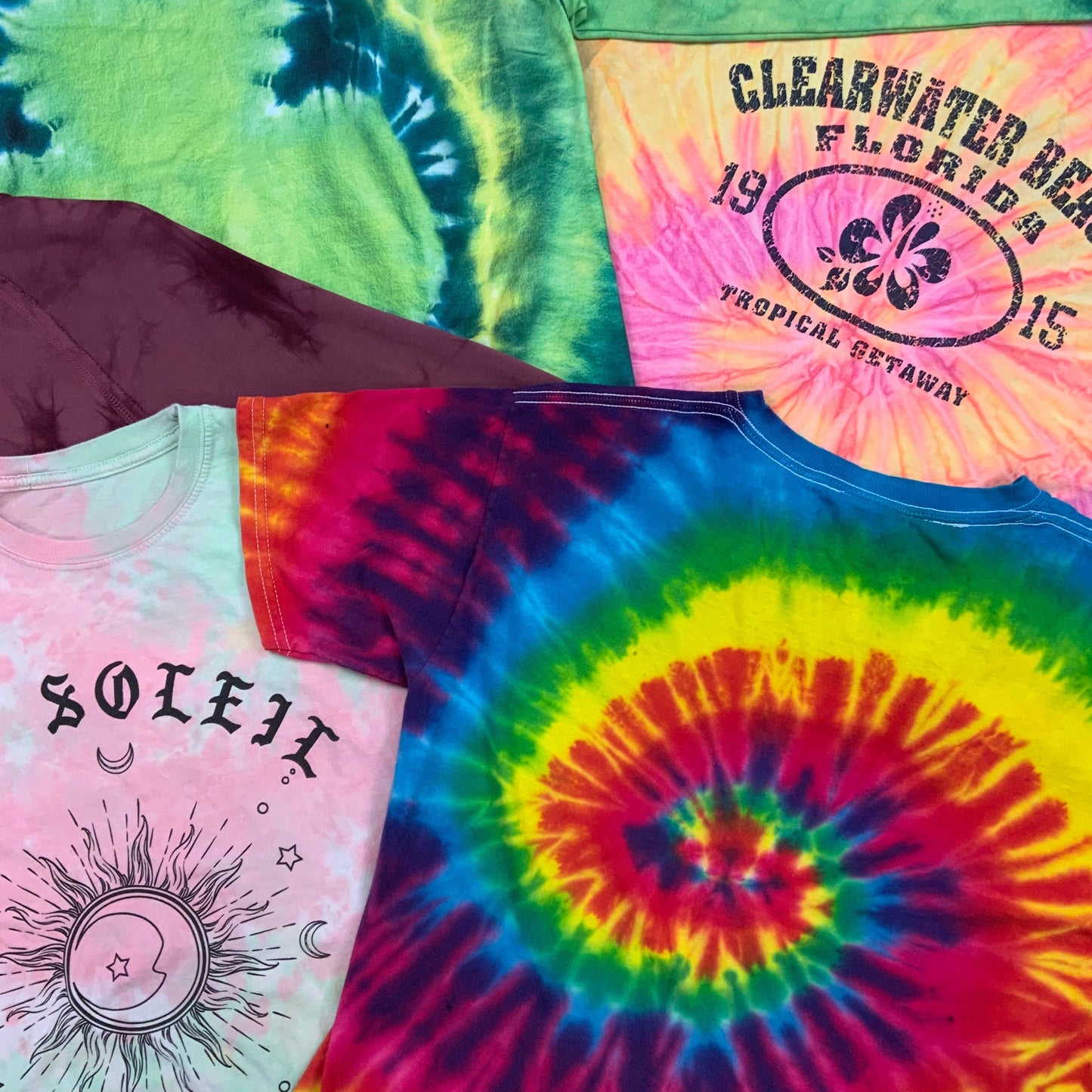 Tie Dye Tee (Rework Grade Wholesale)