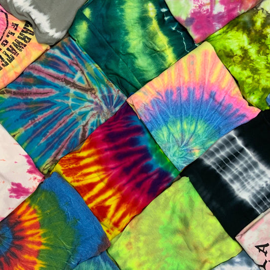 Tie Dye Tee (Rework Grade Wholesale)