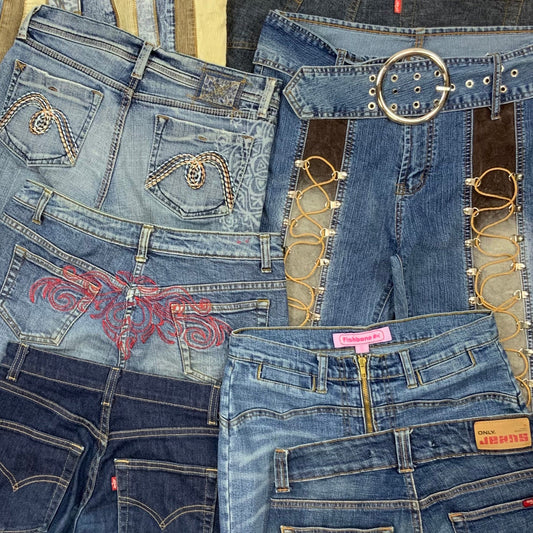 Denim Flares (Wholesale)