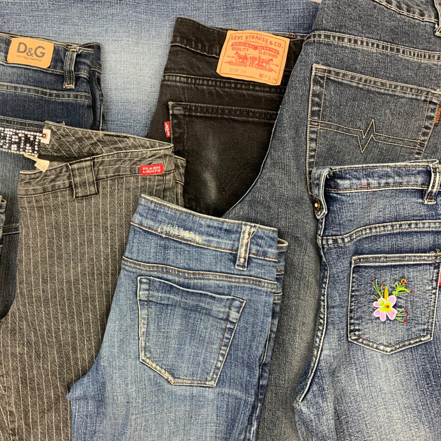 Denim Jeans (Rework Grade Wholesale)