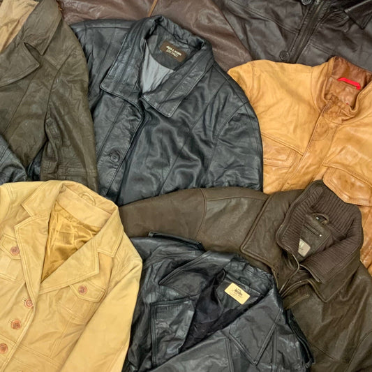 Leather & Suede Jacket (Rework Grade Wholesale)