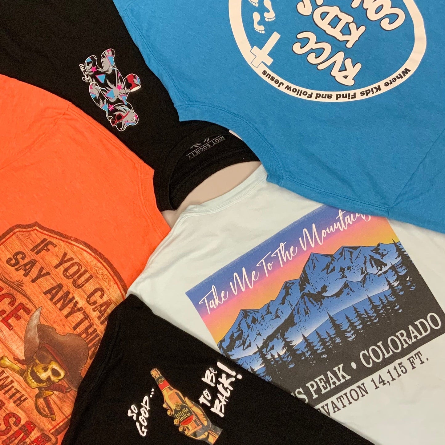 Printed T-Shirts (Wholesale)