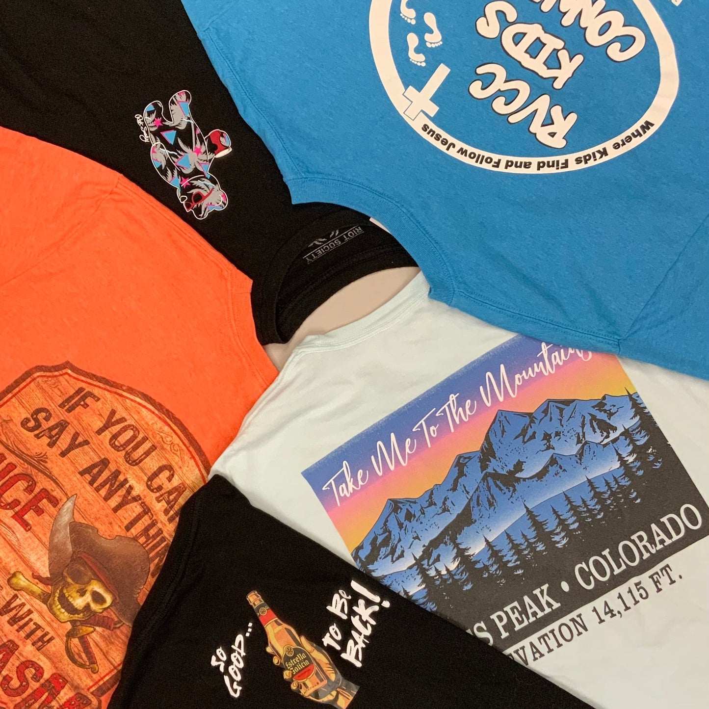 Printed T-Shirts (Wholesale)