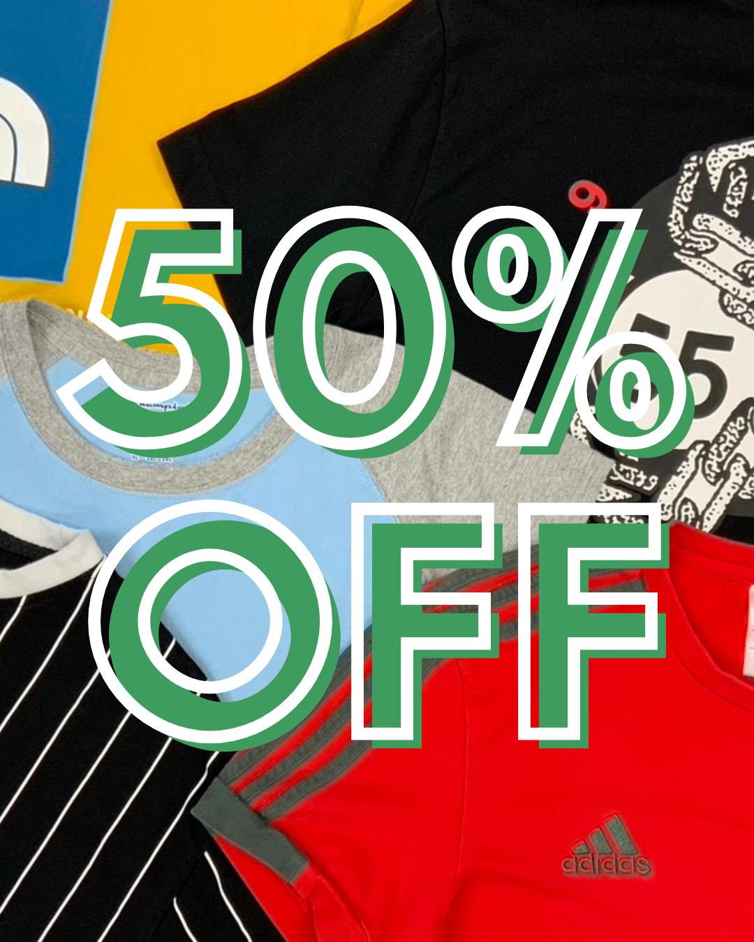 Printed T-Shirts (Rework Grade Wholesale)