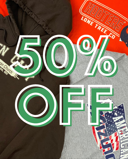 Sports & Printed Hoodies (Rework Grade Wholesale)