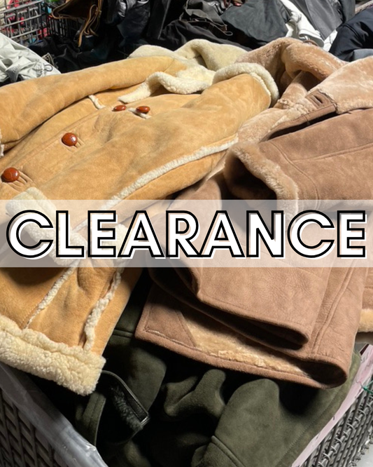 CLEARANCE Shearling Coats & Jackets 15 Piece Bundle (Wholesale)