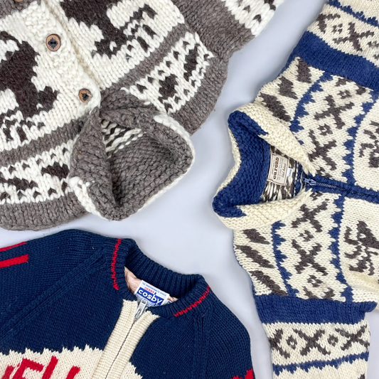 Heavy Wool Cowichan Knit (Wholesale)