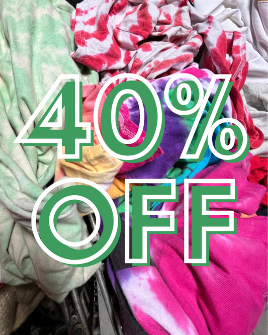 Tie Dye Tee (Rework Grade Wholesale)