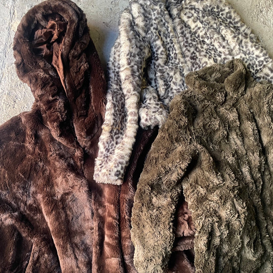 Faux Fur Coat (Wholesale)